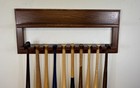 8 Mini Baseball Bat Holder Display Shelf  Bat Rack For Collectible Souvenir Bats