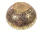Antique Middle Eastern persian Brass Bowl - 19th Century