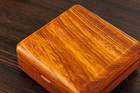 Solid Wood Jewelry Box Ring Earring Cufflink Organizer Gift For Men Women
