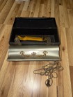 Antique Funeral Home Casket Light Lamp W  Original Case 1930s-40s Mortuary