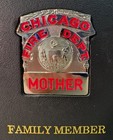 Chicago Fire Department Mother Badge 2023 Cfd Shift Calender In Leather Holder