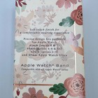Plum Pretty Sugar Apple Watch Band 42 44 45 49mm Silicone Blush Pink Nib