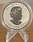  wolf  Privy Reverse Proof 1 0z Canadian Silver Maple Leaf Coin 2016