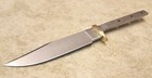 Knife Making Fixed Blade Blank Stainless Steel Hunter Hidden Tang 5 3 4  Blade
