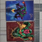 Flair Marvel 1994 8 Card Lot Magneto Green Goblin Vision Exodus Vintage