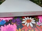 Vintage 1971 Hallmark Mod Floral Scrapbook Photograph Album New In Box