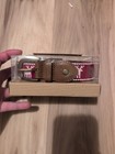 Mud Pie Needlepoint Belt Tree And Reindeer Design Genuine Leather 2t-5t Nib Cute