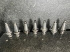 Lyndex Ct-40 Er25 Tool Holders Retention Knobs collet Nuts Included Lot Of 7