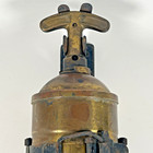 Pyrene Brass Fire Extinguisher 1 5qt B2 c2 Heavy Vehicle Type   Wall Mount Empty