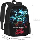 Horror Five Nights At Game Freddy s Backpack Lunch Bag Pencil Bag Cartoon