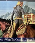 Rare - Vintage Original 1991 Coors Beer Cowboy Cowgirl Partyball Poster 28x20