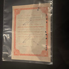 Rock Island Rr  5000 First Mortgage Extension Bond No Coupons Clean