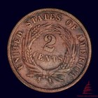 1865 Two-cent Piece 2 Cents