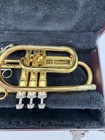 Vintage 1970s King 602 Cornet Trumpet Instrument W  Case   7c Bach Mouthpiece