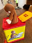 Curious George Jack In The Box Wind Up Toy Box Vintage Pop Out Box