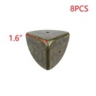  Angle Brackets Bronze Metal Corner Brackets Furniture Corner 1 6 x1 6 x1 6 