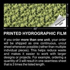 Cannabis Arrangement-16  X 48 hydrographic Film Hydro Dipping Dip Water Transfer