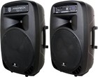 Proreck Party 15 Powered Pa Speaker System 15   2000w Bluetooth Portable Stands