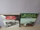 Lot Of  2  Vtg British Railroad Hardcover Books Steam Locomotive Trains 1980s