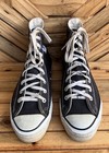 Vintage Converse All Star Black Hight Top Chuck Taylor Made In Usa  Size Us 10