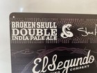 El Segundo Brewing Stone Cold Steve Austin Broken Skull Beer Sign Wrestling