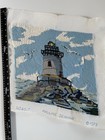 Collection Of 3 Completed Vintage Needlepoint Pieces In Excellent Condition 