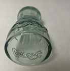 4  X Coke Cola Shot Glasses Green Tint-3  Tall- 2 5 Oz -mint