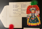 2 Doll Cards Vtg Hallmark Antoinette Of France  Cowboy Joe
