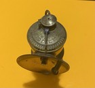 Guy   s Dropper Carbide Miners Brass Hat Lamp Universal Lamp Co  Springfield  Ill