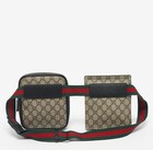Gucci Gg Supreme Double Pocket Waist Pack    