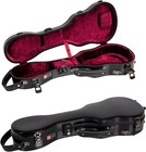 Crossrock Soprano Ukulele Case  Fits Up To 21 Inches   100  Fiberglass Hardshell