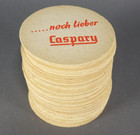 Lot Of Over 30 Vintage Caspary Bier Beer Coasters
