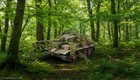 Huge 3d Printed Tiger I Tank     Hand Painted   Weathered Wwii German Tiger 1