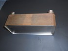 30 Plate Water To Water 316 Stainless Steel  Brased Plate Heat Exchanger