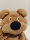 Vtg Fisher Price Rumple Bear Plush Tan Light Brown Black Nose 1993 Well Loved