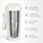 Sandjest Best Mom Ever Tumbler - Stainless Steel 2-in-1 Lid 18 Ounces  1