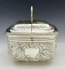 Rare American Coin Silver Egg Coddler Ball Tompkins   Black