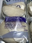 Victoria Vogue Round Puff Pressed Powder Puffs For Compacts 2 5 Inch 2-2 Packs