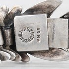 Vintage D Molina Fish Bracelet Sterling Silver Taxco 7 chevron V Chain