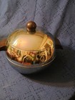 Vintage West Bend Penguin Hot Cold Server Art Deco Ice Bucket Black Handles