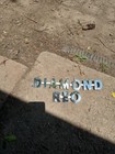 Diamond Reo Truck Emblem Vintage Chrome  300 Obo