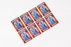Wwi Help To Lessen Burdens Of War National Aid Society Poster Stamps Mnh