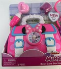 Disney Junior Minnie Mouse Bow Care Doctor Bag Set 6 Pieces New Free Shipping