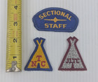 Royal Rangers Patch Training Camp Teepee Sectional Staff Assorted Lot Of 3