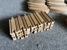 Huge Lot Of 170 Used Brio Wooden Railway Train Tracks  Near Mint 