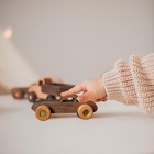 Wooden Toy Car And Truck Set Montessori Toys For Toddlers Handmade From Natur   