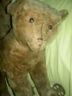 Steiff Antique  Ride-on  Mohair Teddy Bear      On Iron Wheels  Shoe Button Eyes  