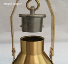 Automatic Self Sealing Closing Brass Bottle Sampling Can Controllable Sampler