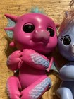Fingerlings Baby Unicorn Blue Rainbow Mane And Pink Dragon Lot Of 2