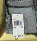 Michael Kors Gray   Charcoal Mk Logo Hat  Gloves   Scarf Box Set Retail  148